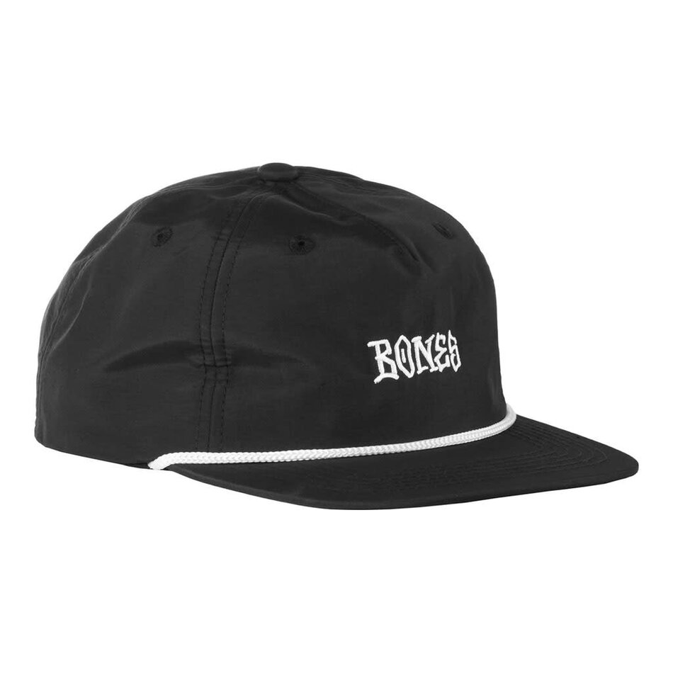 Bones Wheels Yacht Rock Rope Hat Black