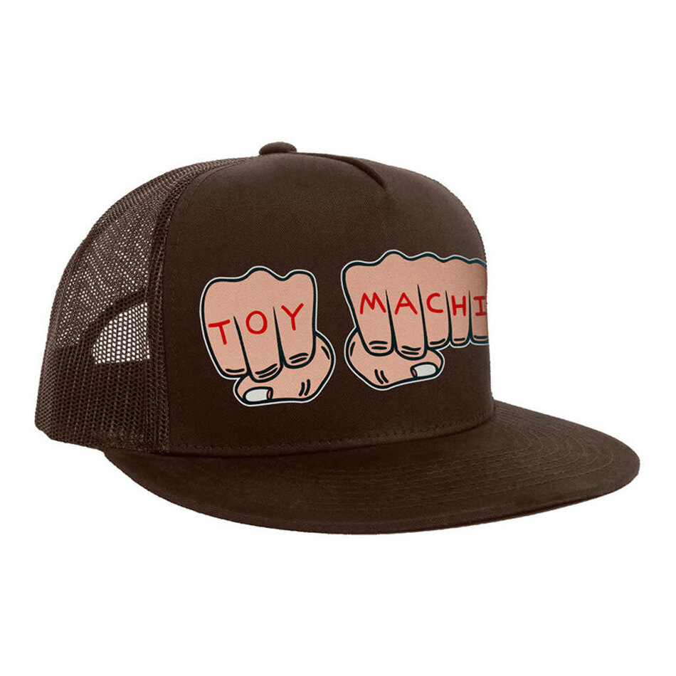 Toy Machine Fists Mesh Hat Brown