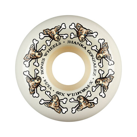 Bones X-Formula Jhanka Vato Dogs Sidecuts V5 99A Wheels
