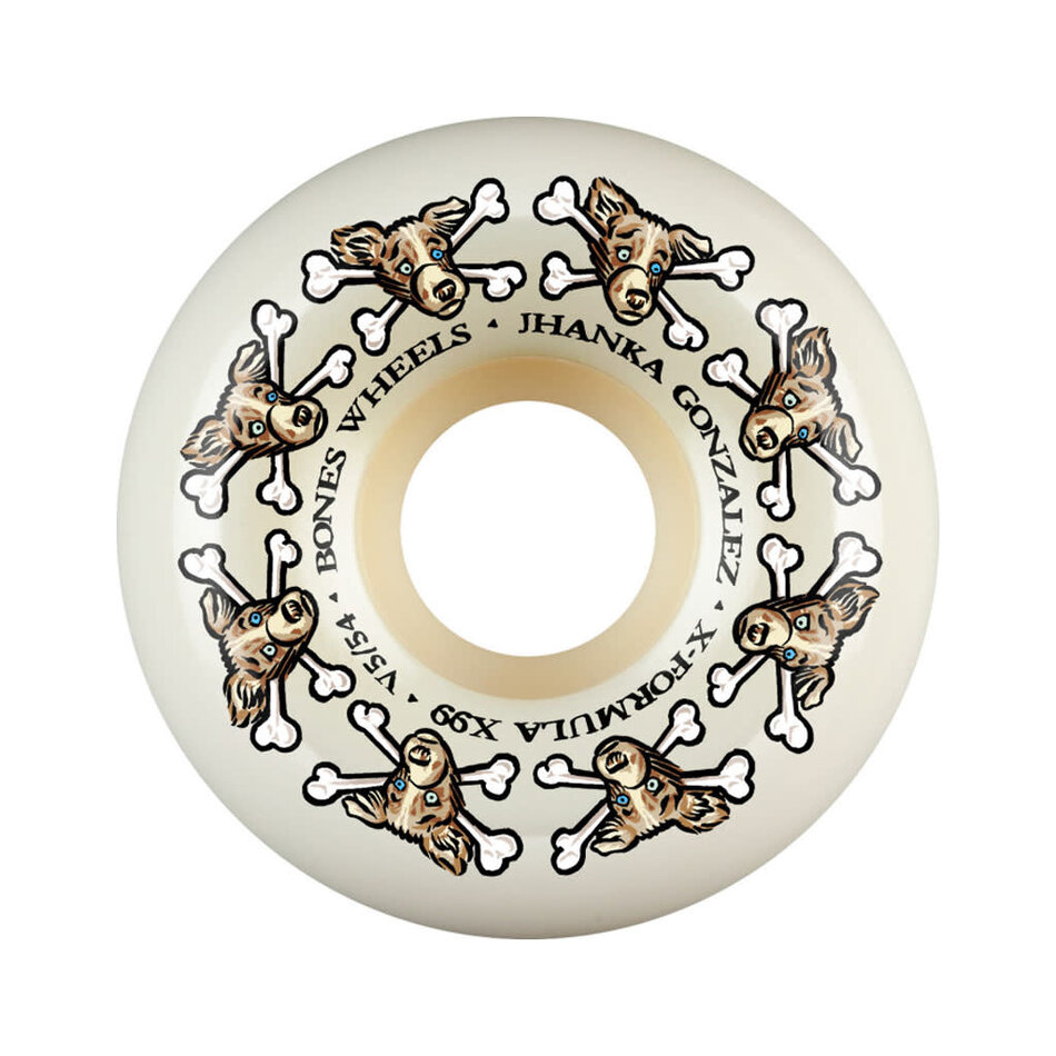 Bones X-Formula Jhanka Vato Dogs Sidecuts V5 99A Wheels