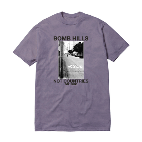 GX1000 Bomb Hills Not Countries T-Shirt Lilac Chalk