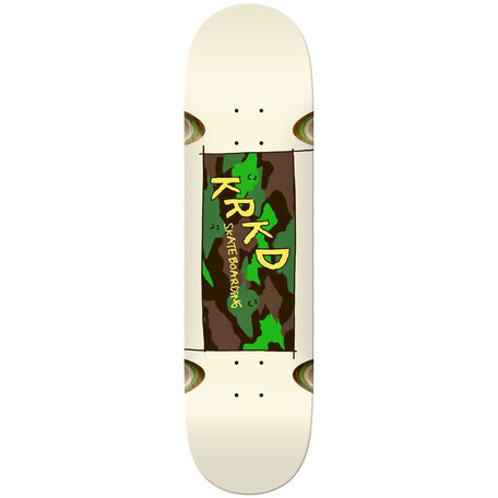 Krooked Kamo Team Deck White