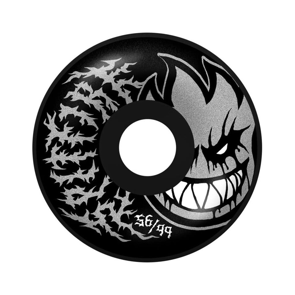 Spitfire Bighead Deathmask II Radial Formula Four 99A Wheels Black