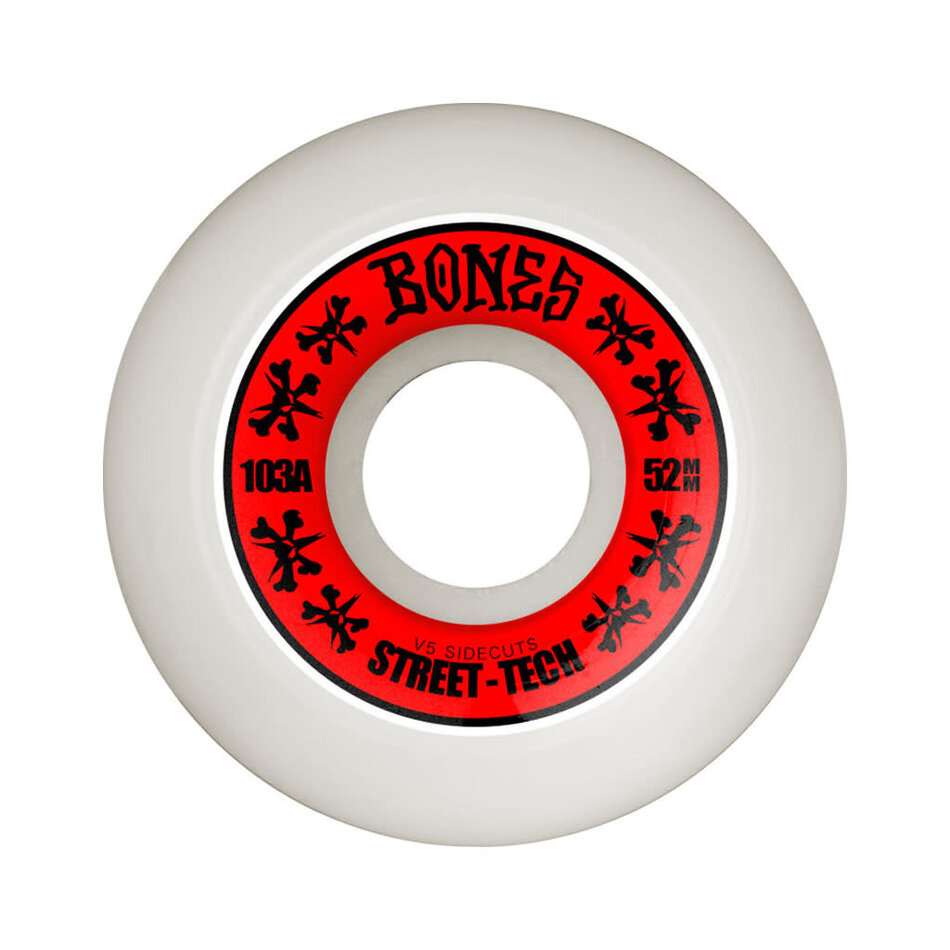 Bones RB STF V3 Slims 103A Wheels White