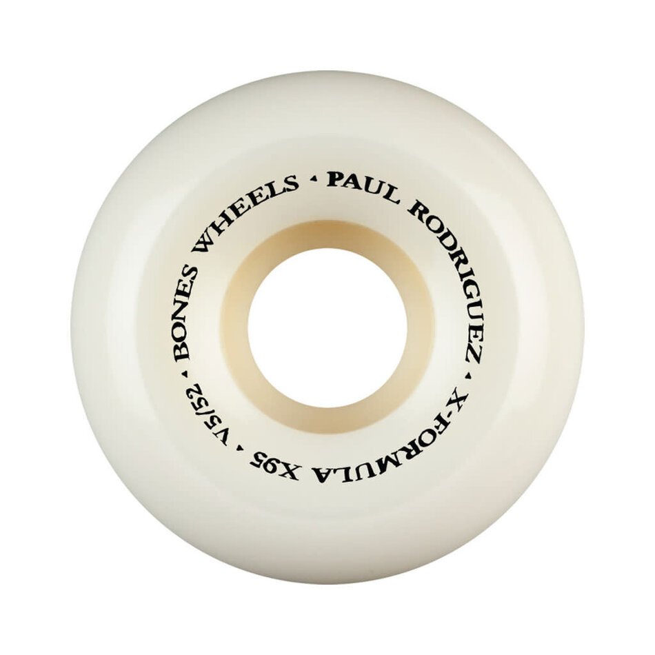 Bones P-Rod Switch Heel X-Formula Sidecut V5 95A Wheels