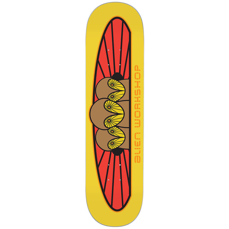 Alien Workshop Owliad Deck Yellow