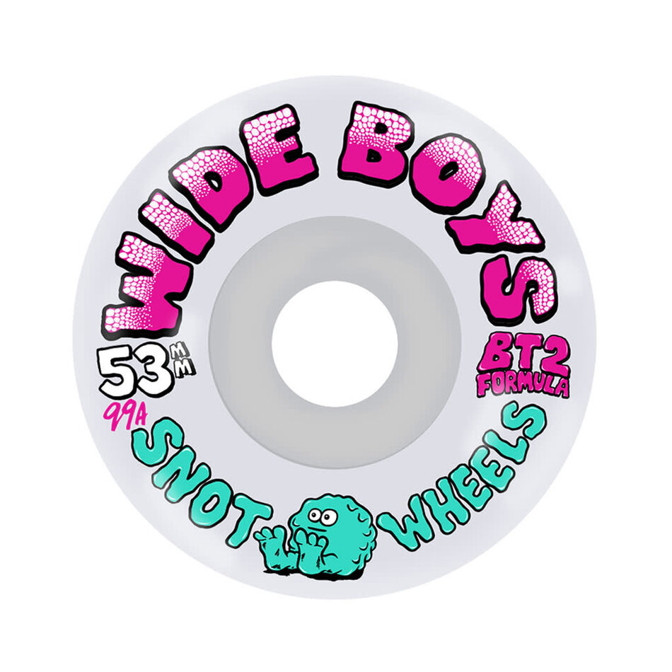 Snot Wide Boys 99A Wheels Clear/Pink