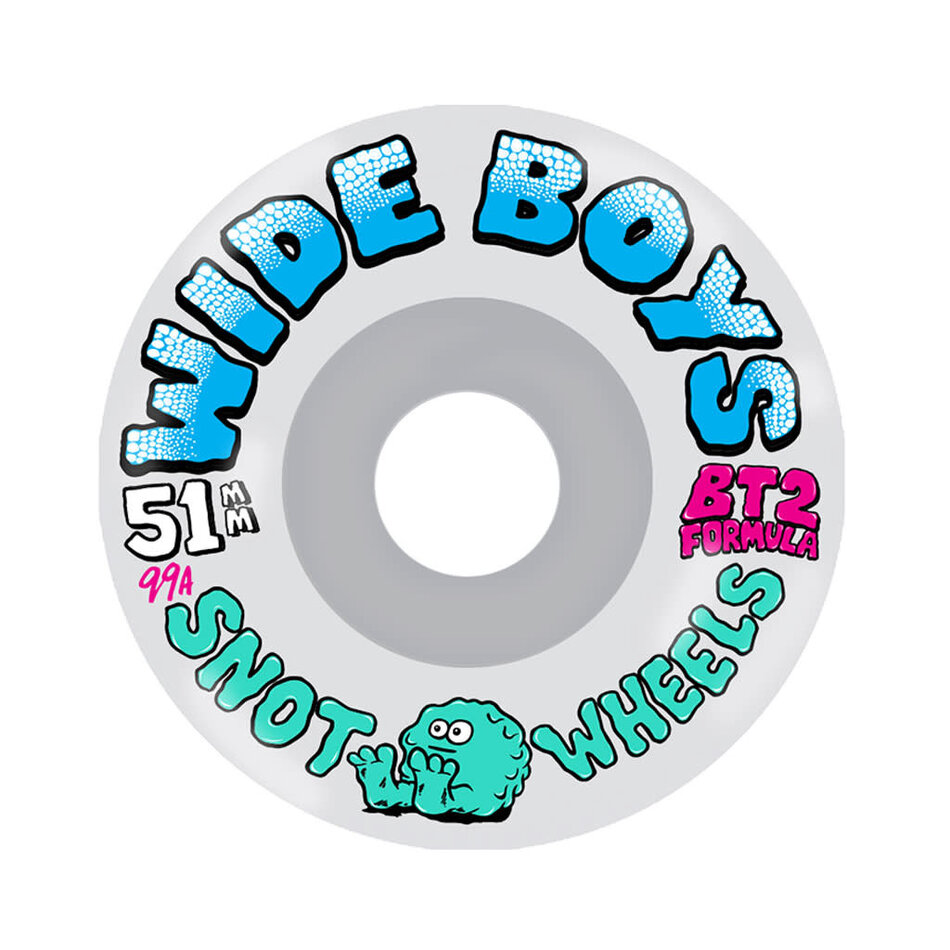 Snot Wide Boys 99A Wheels Clear/Blue