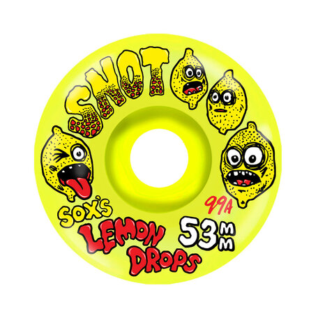 Snot Sox Lemon Drops Conical 99A Wheels Yellow