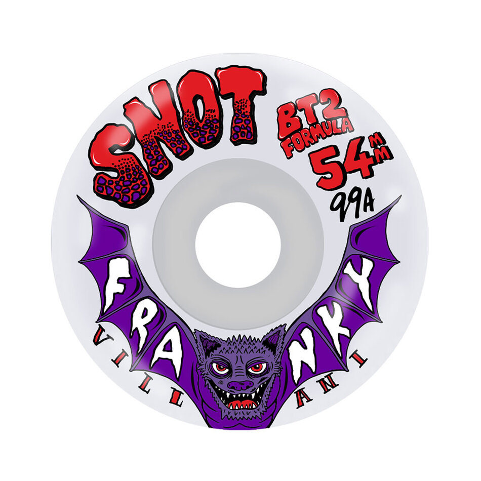 Snot Franky Villani Bat Conical 99A Wheels Clear