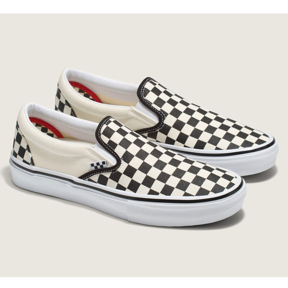 Vans Skate Slip-On (Checkerboard) Black/Off White