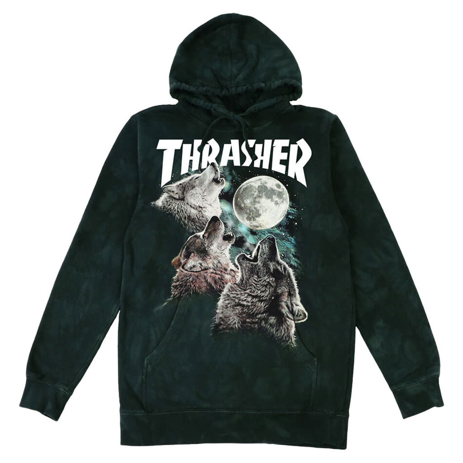 Thrasher x Mountain Wolves Hoodie Black