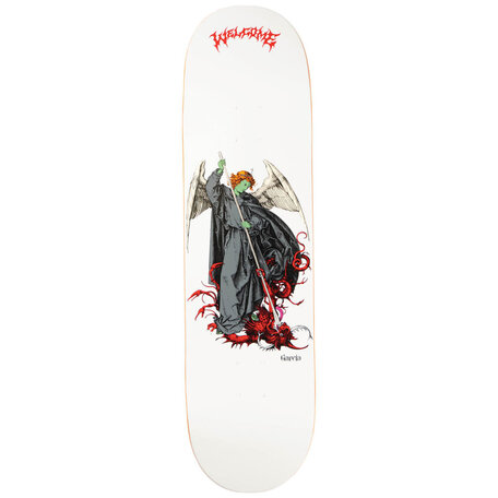 Welcome Nick Garcia Spear Deck White/Red