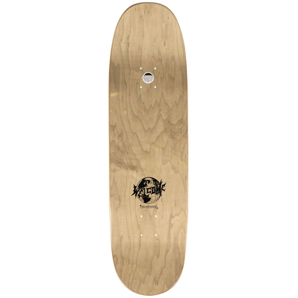 Welcome Ryan Reyes Flail Shaped Deck Highlighter Lime/Red