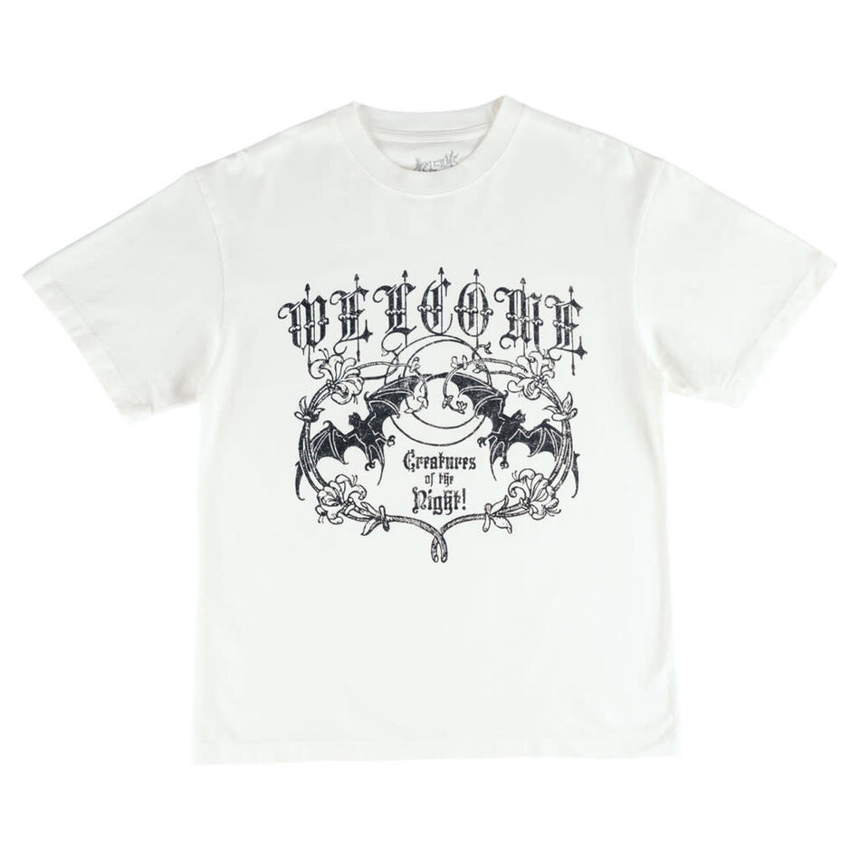 Welcome Night Creature T-Shirt White