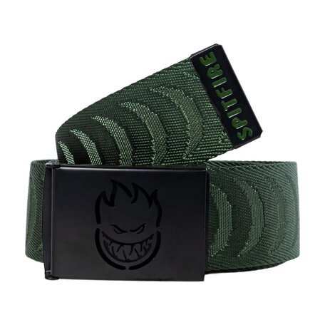 Spitfire Bighead Cutout Web Belt Olive/Black