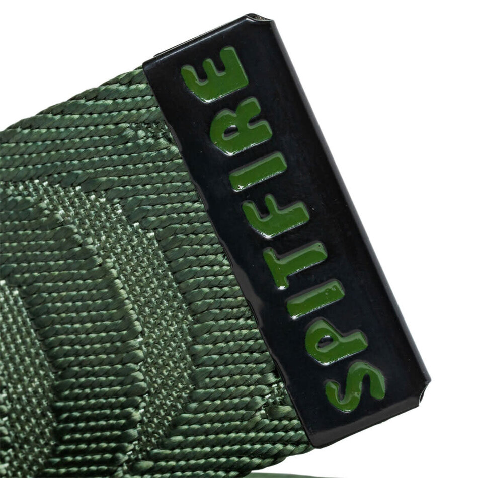 Spitfire Bighead Cutout Web Belt Olive/Black