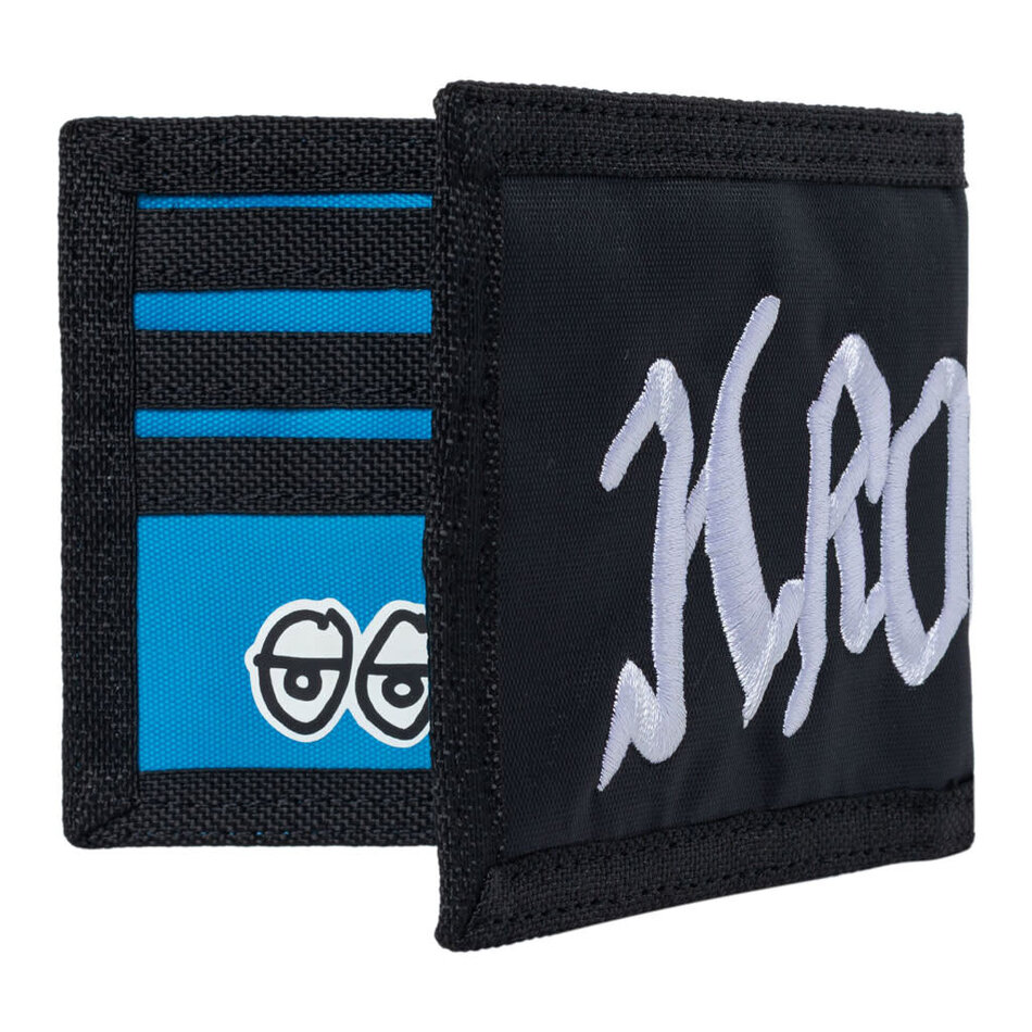 Krooked Double OK Bifold Wallet Black
