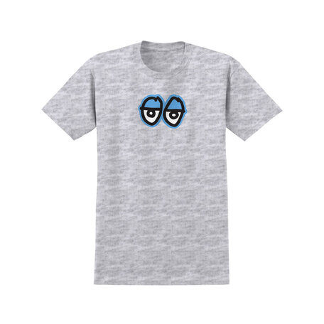 Krooked Large Eyes Ringspun T-Shirt Ash Grey