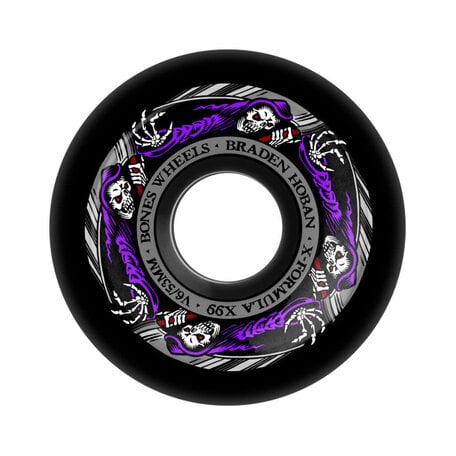 Bones Braden Hoban Reaper X-Formula V6 99A Wheels Black