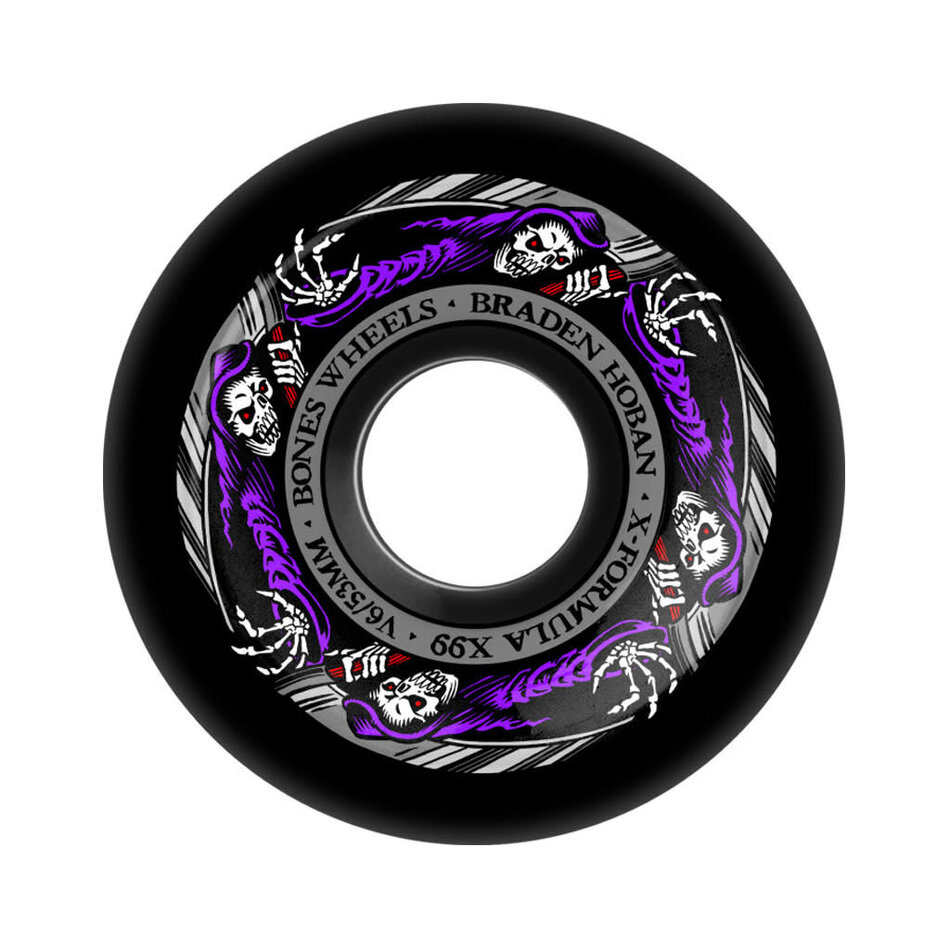 Bones Braden Hoban Reaper X-Formula V6 99A Wheels Black