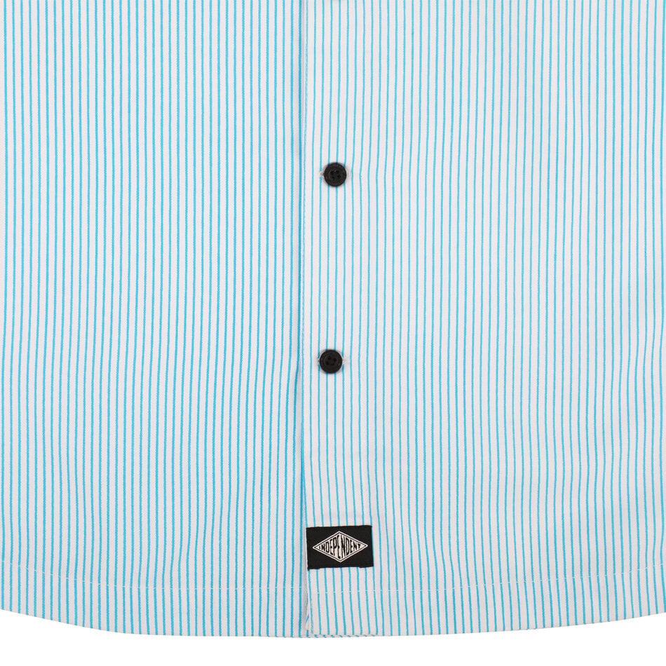 Independent Free On The Streets S/S Stripes Button Up