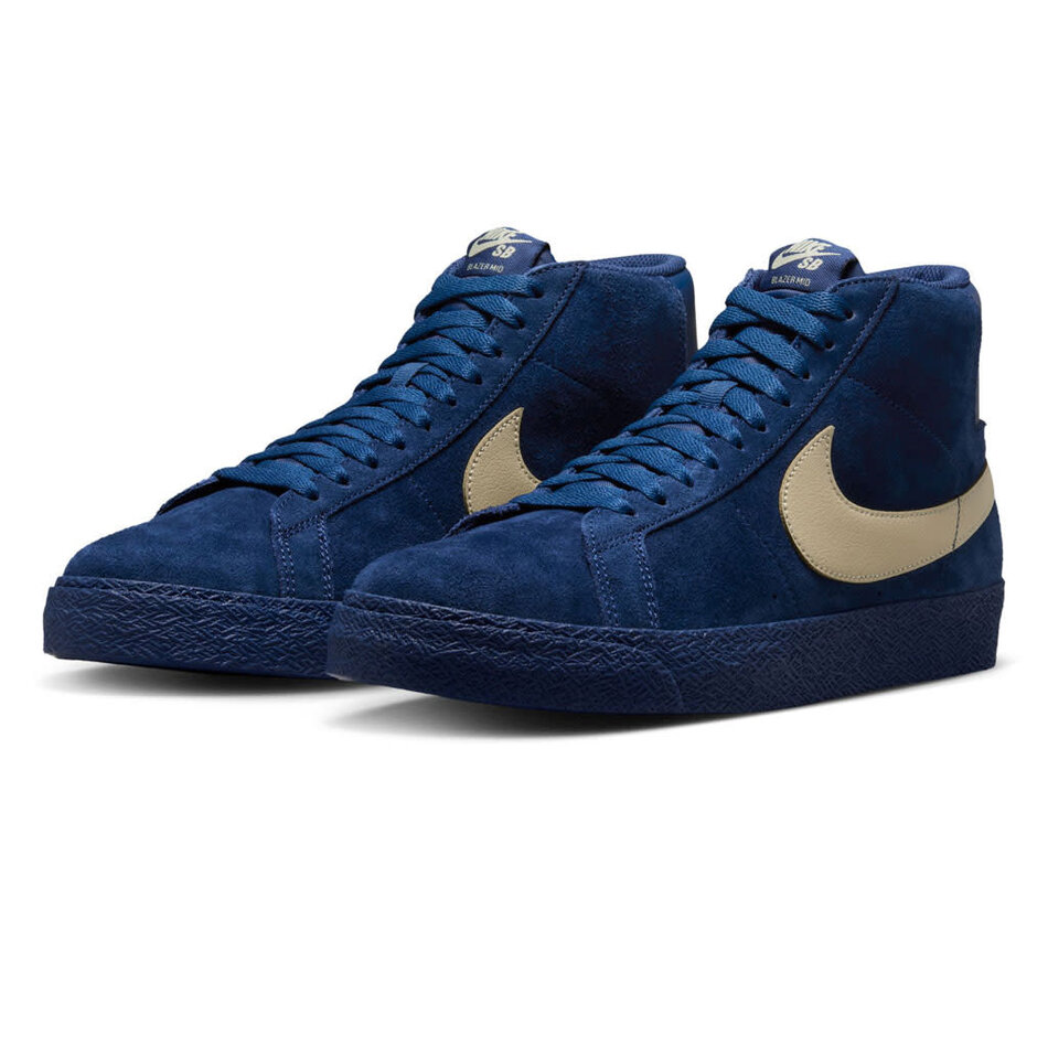 Nike SB Blazer Mid Coastal Blue/Pale Yellow-Coastal Blue