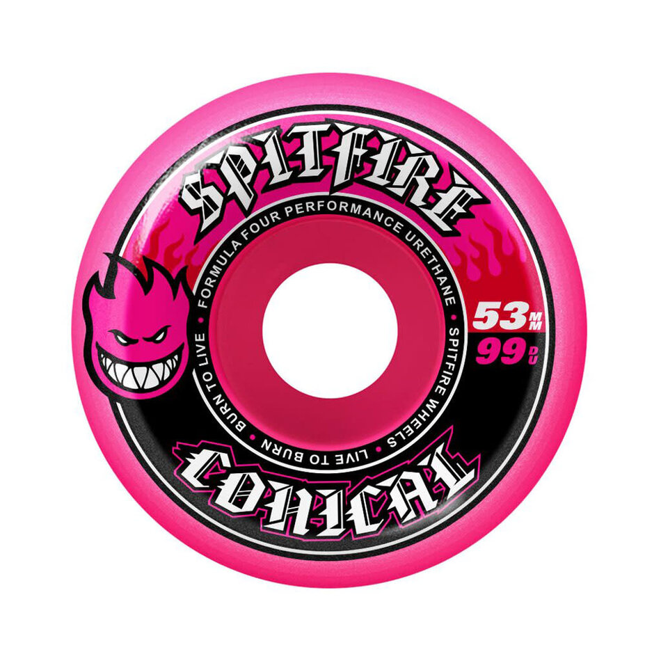 Spitfire Formula Four Conical 99A Wheels Pink