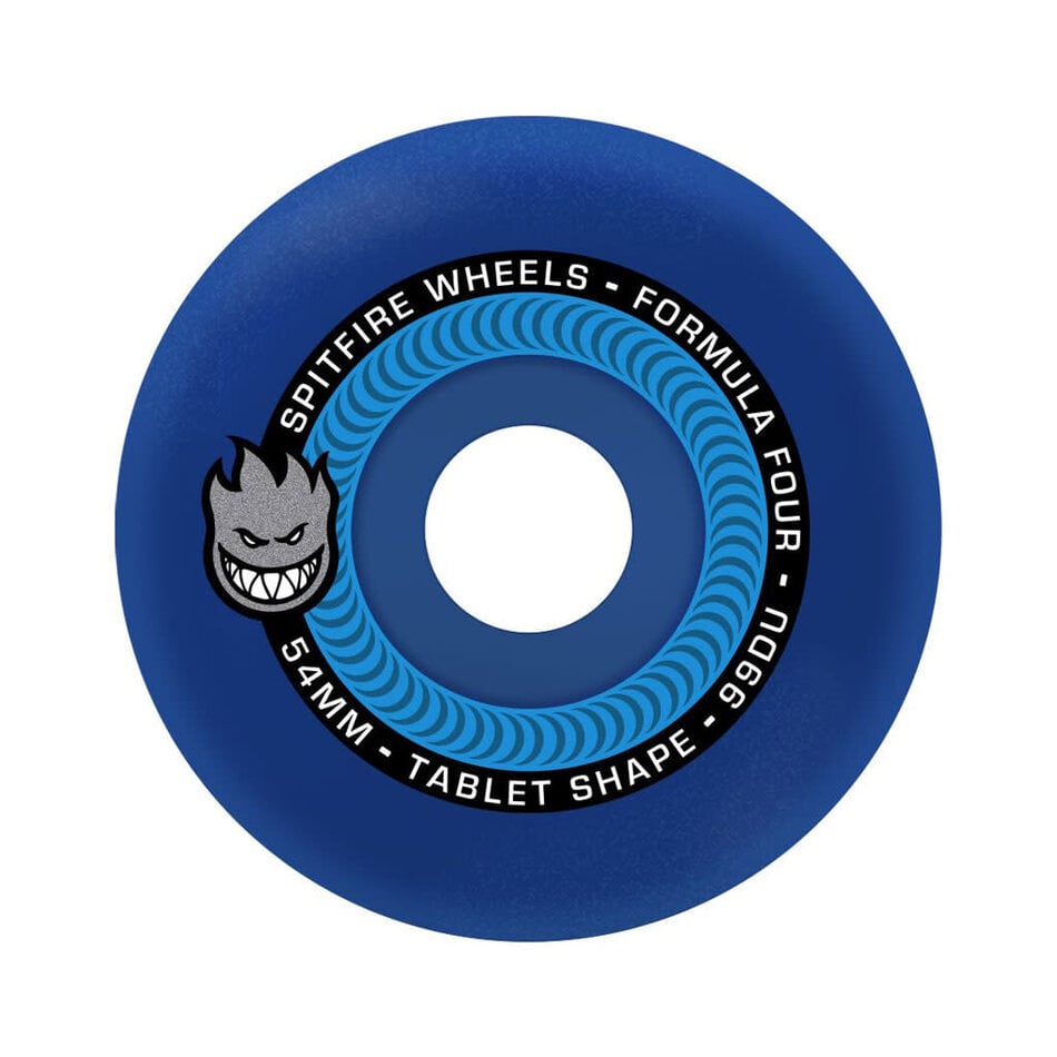 Spitfire Formula Four Tablets 99A Wheels Blue