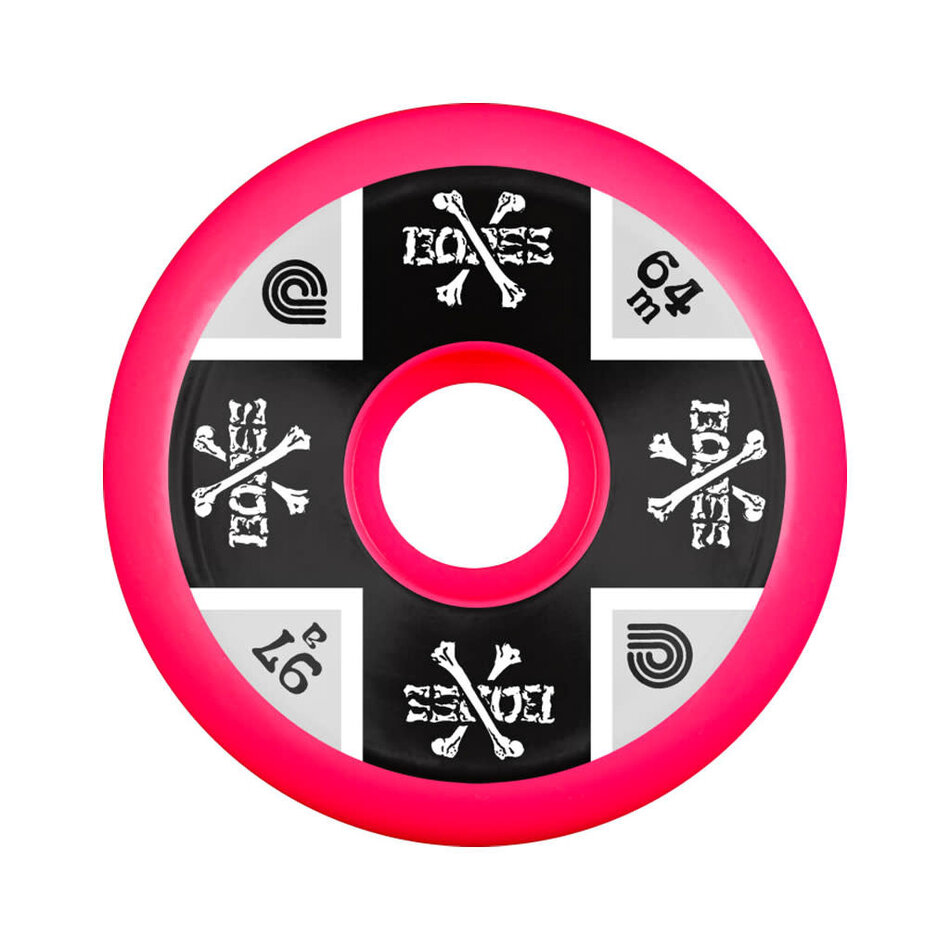 Powell Peralta Cross Bones 97A Wheels Pink