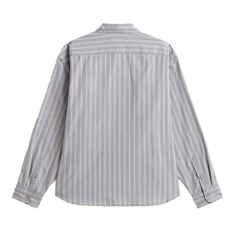 Vans x Rowan Stripe L/S Woven Button Up Shirt Light Grey