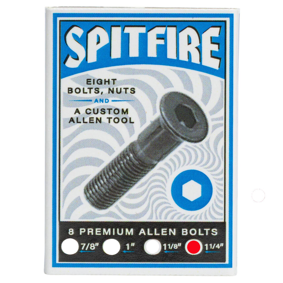 Spitfire Hardware Allen 1 1/4" Black