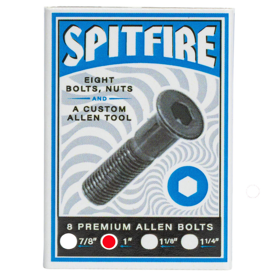 Spitfire Hardware Allen 1" Black