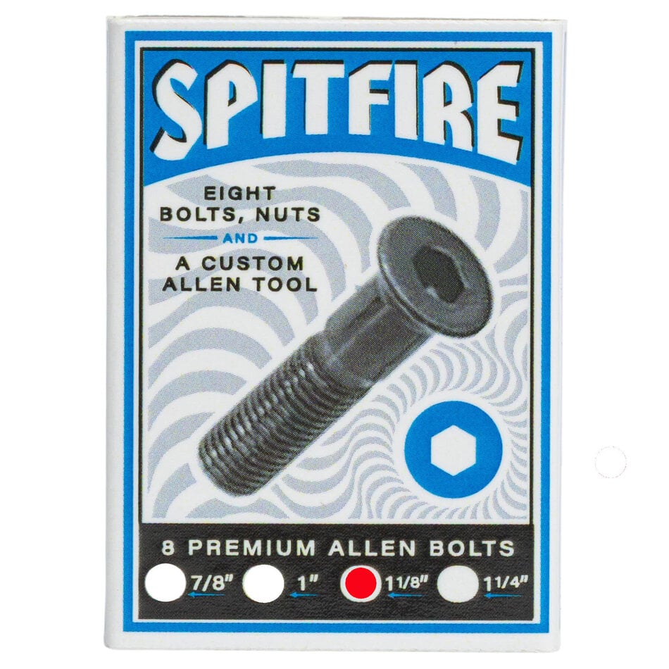 Spitfire Hardware Allen 1 1/8" Black