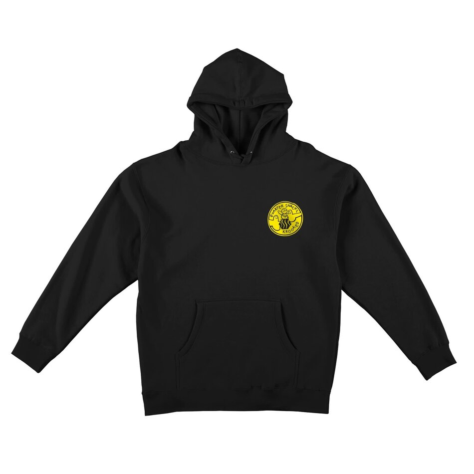 Krooked x Quartersnacks Snackman Hoodie Black