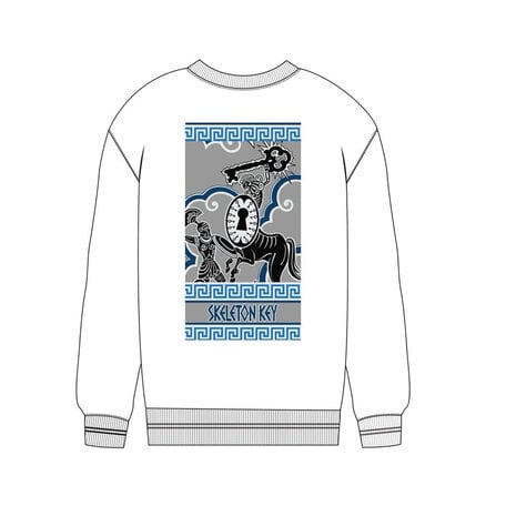 Skeleton Key Hajimihalis L/S T-Shirt White