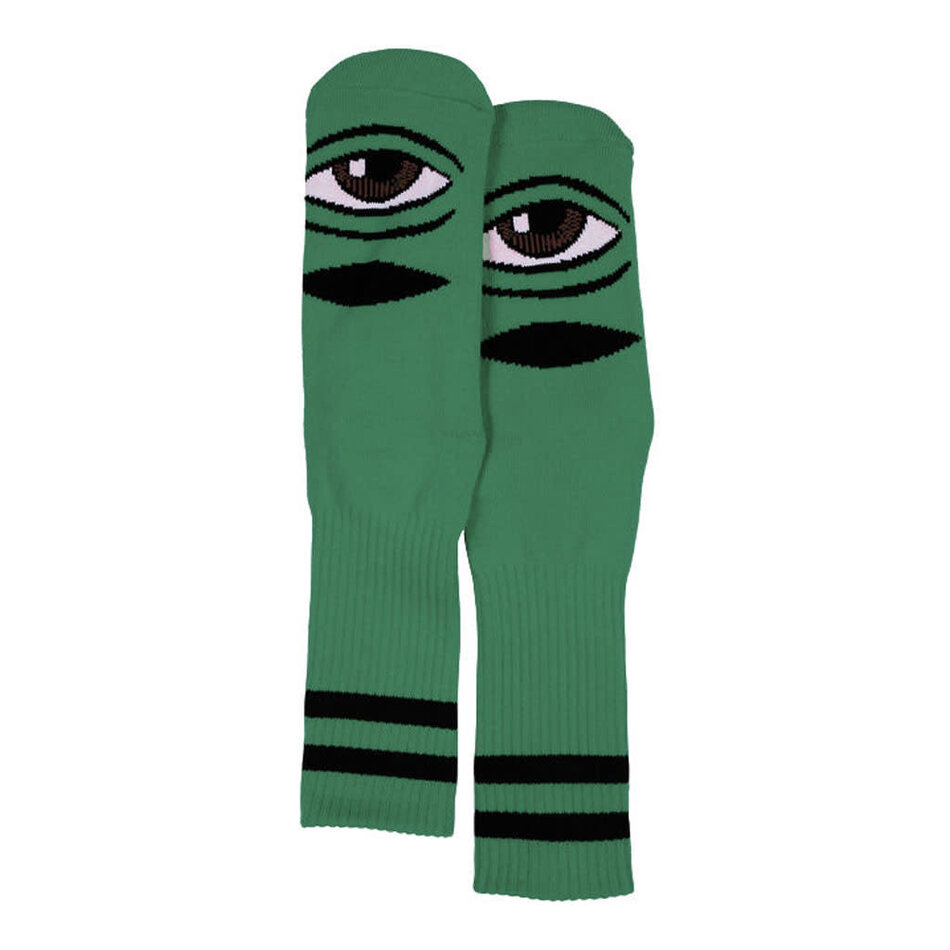 Toy Machine Sect Eye Socks Green