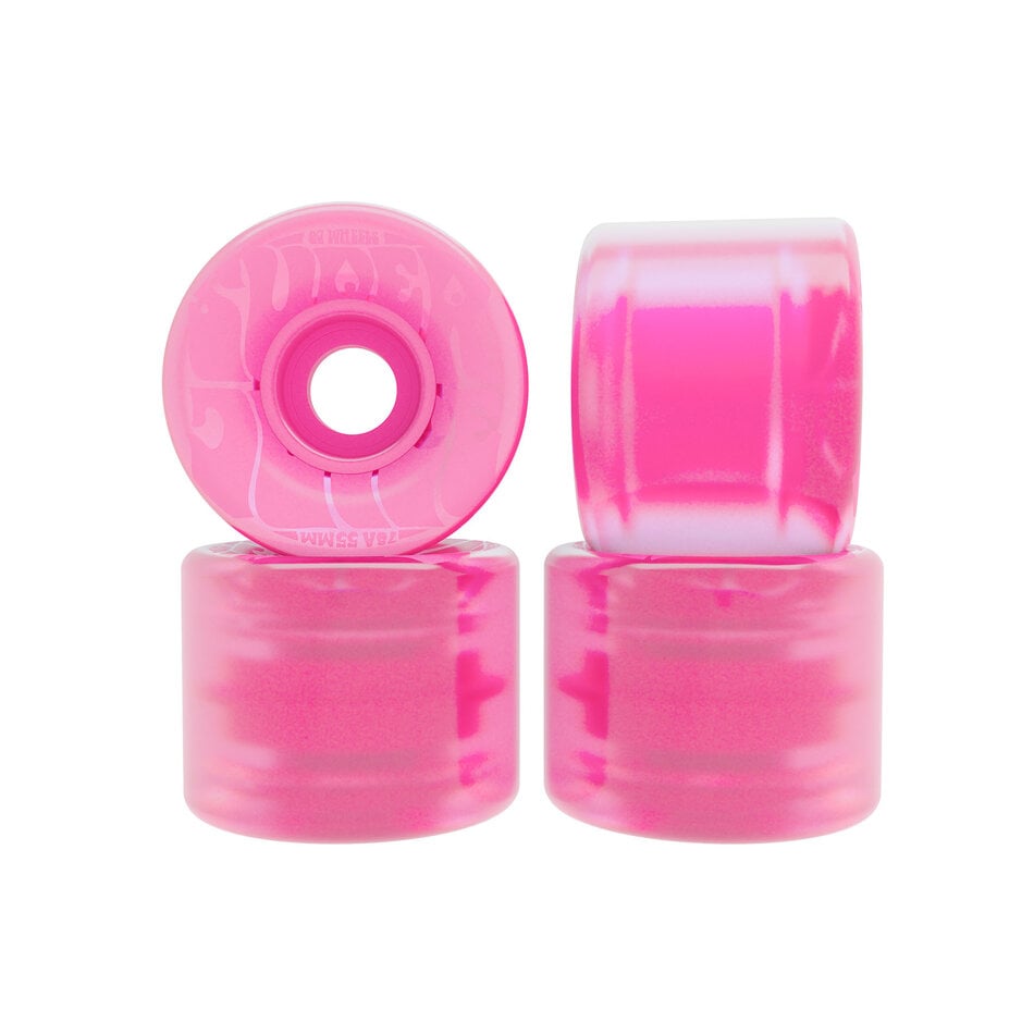 OJ Bubble Gum Mini Super Juice 78A Wheels Transparant Pink