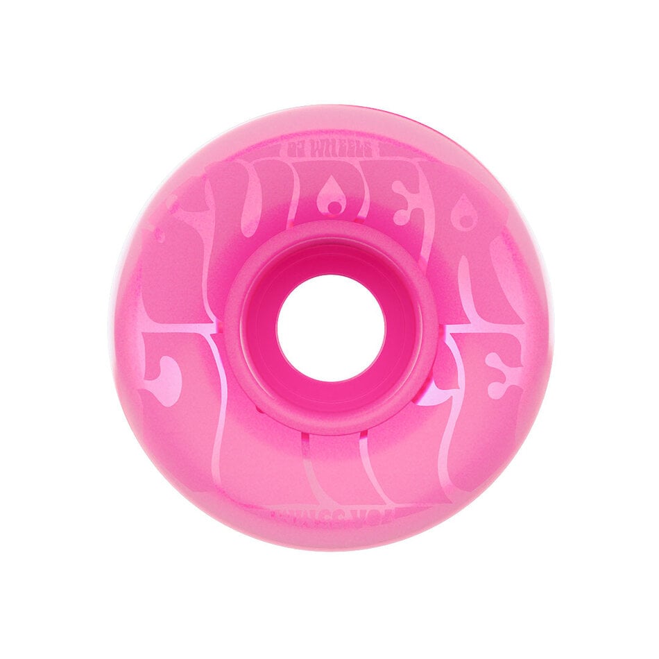 OJ Bubble Gum Mini Super Juice 78A Wheels Transparant Pink