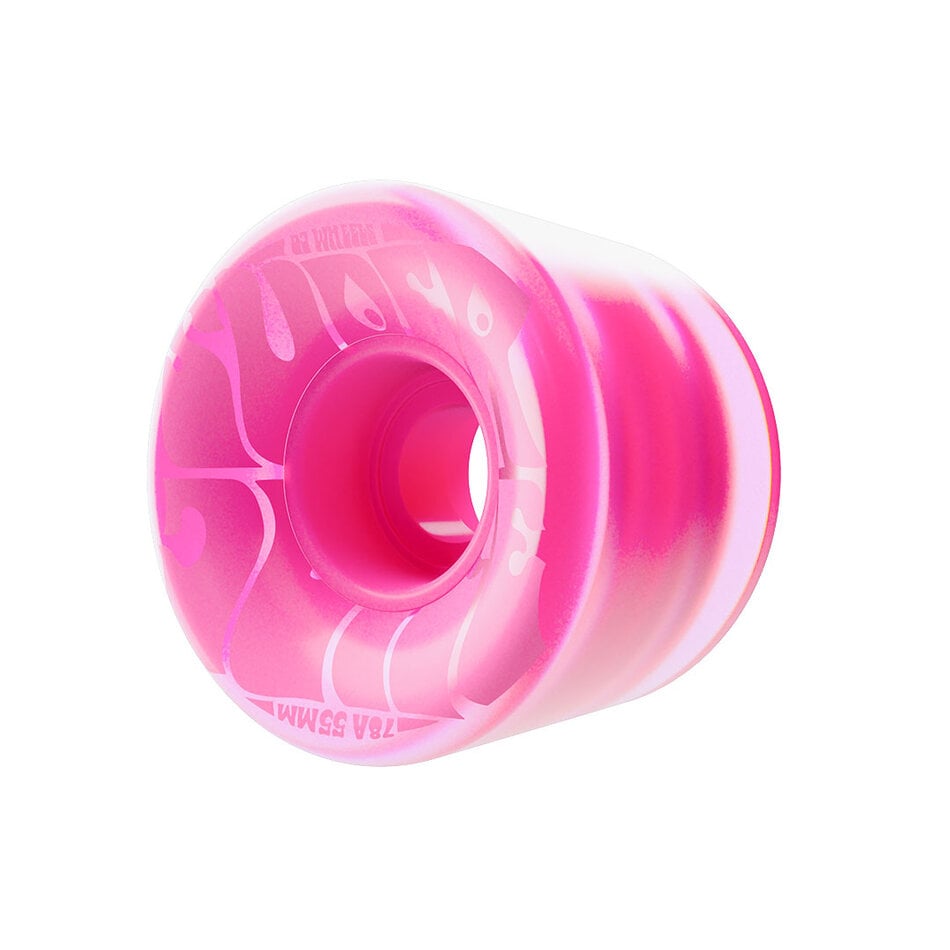 OJ Bubble Gum Mini Super Juice 78A Wheels Transparant Pink