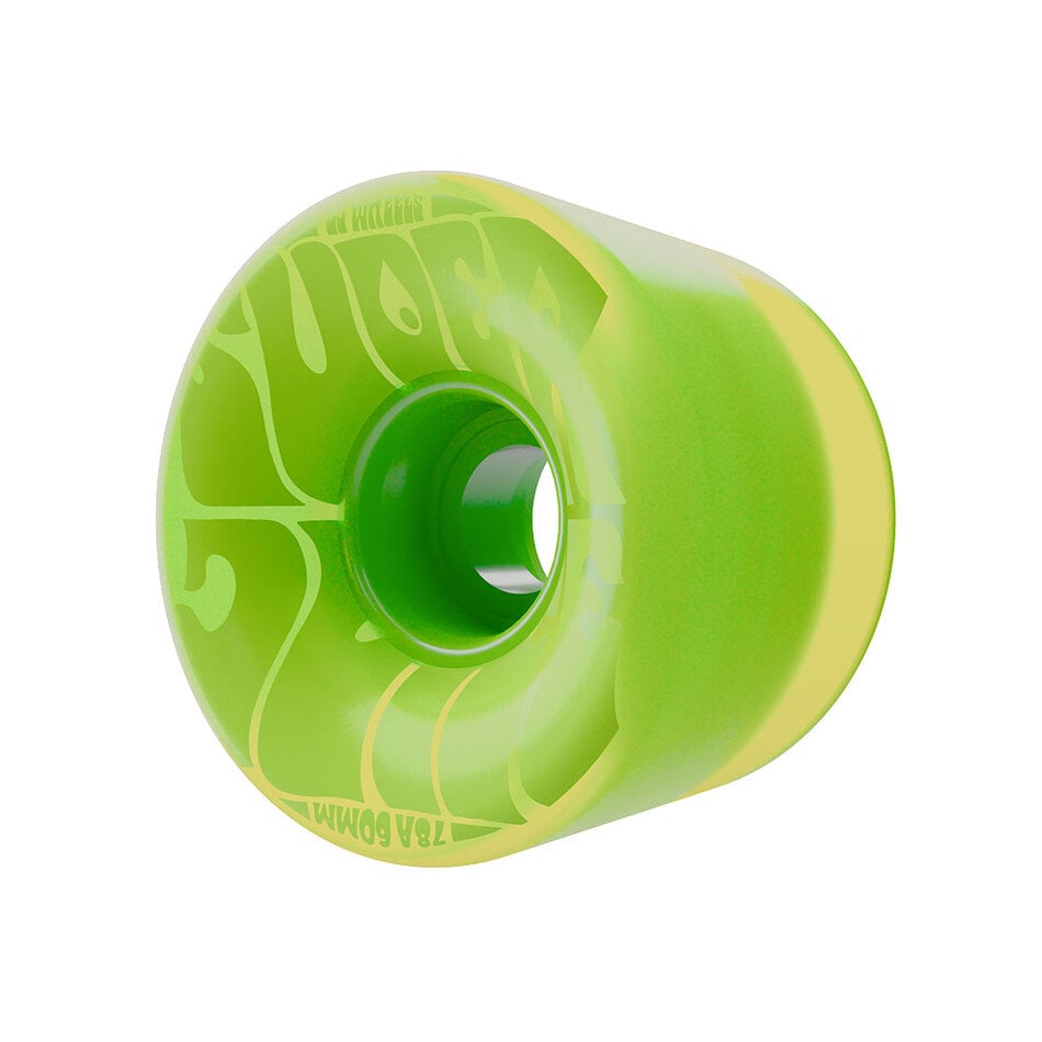 OJ Bubble Gum Super Juice 78A Wheels Transparant Green