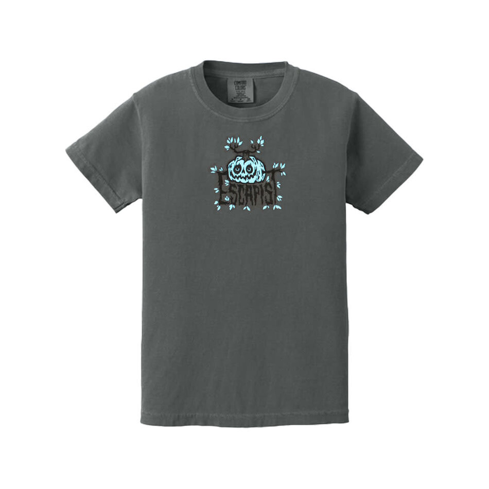 Escapist Pumpkin Garment Dyed Youth T-Shirt Pepper