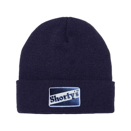 Shorty's OG Logo Cuff Beanie Navy