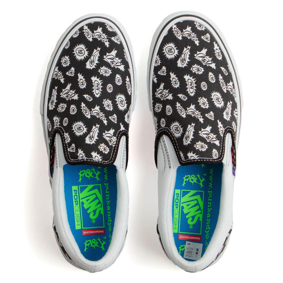 Vans x punkandyo Skate Slip-On Black/White