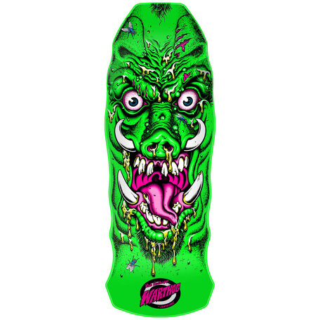 Santa Cruz Rob Roskopp Warthog Deck Neon Green Dip