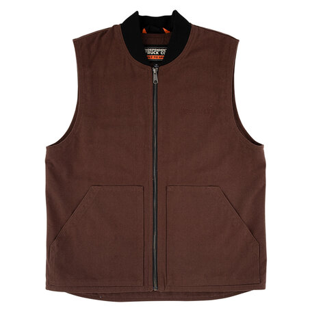 Independent Built To Grind Work Vest Chocolate
