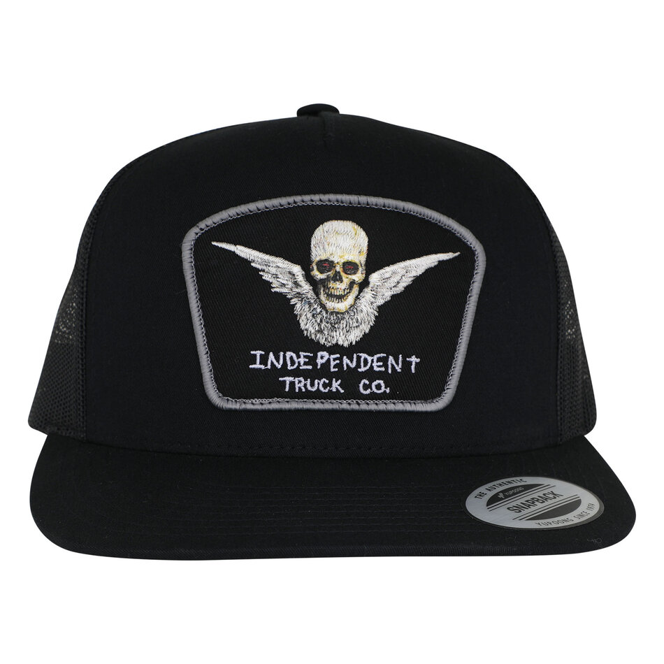 Independent Afterlight Mesh Trucker Structured Hat Black