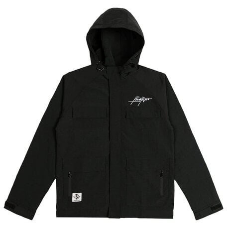 Primitive Razor Tactical Hooded Jacket Black