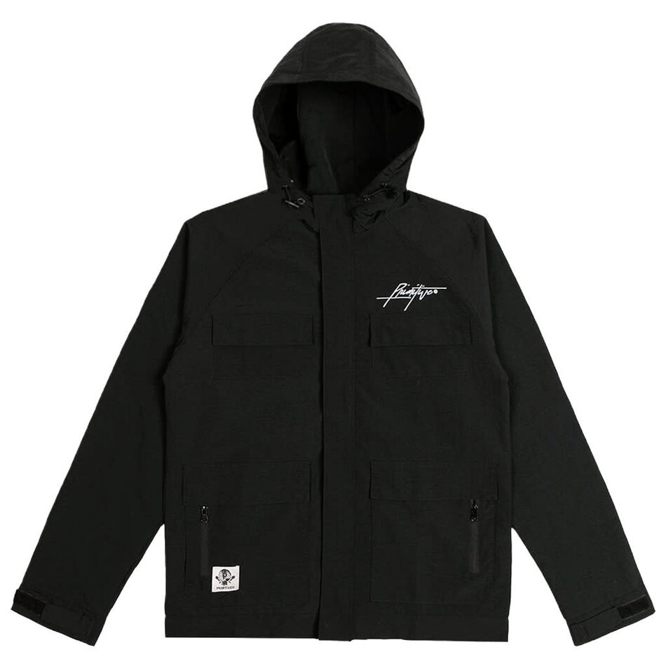 Primitive Razor Tactical Hooded Jacket Black