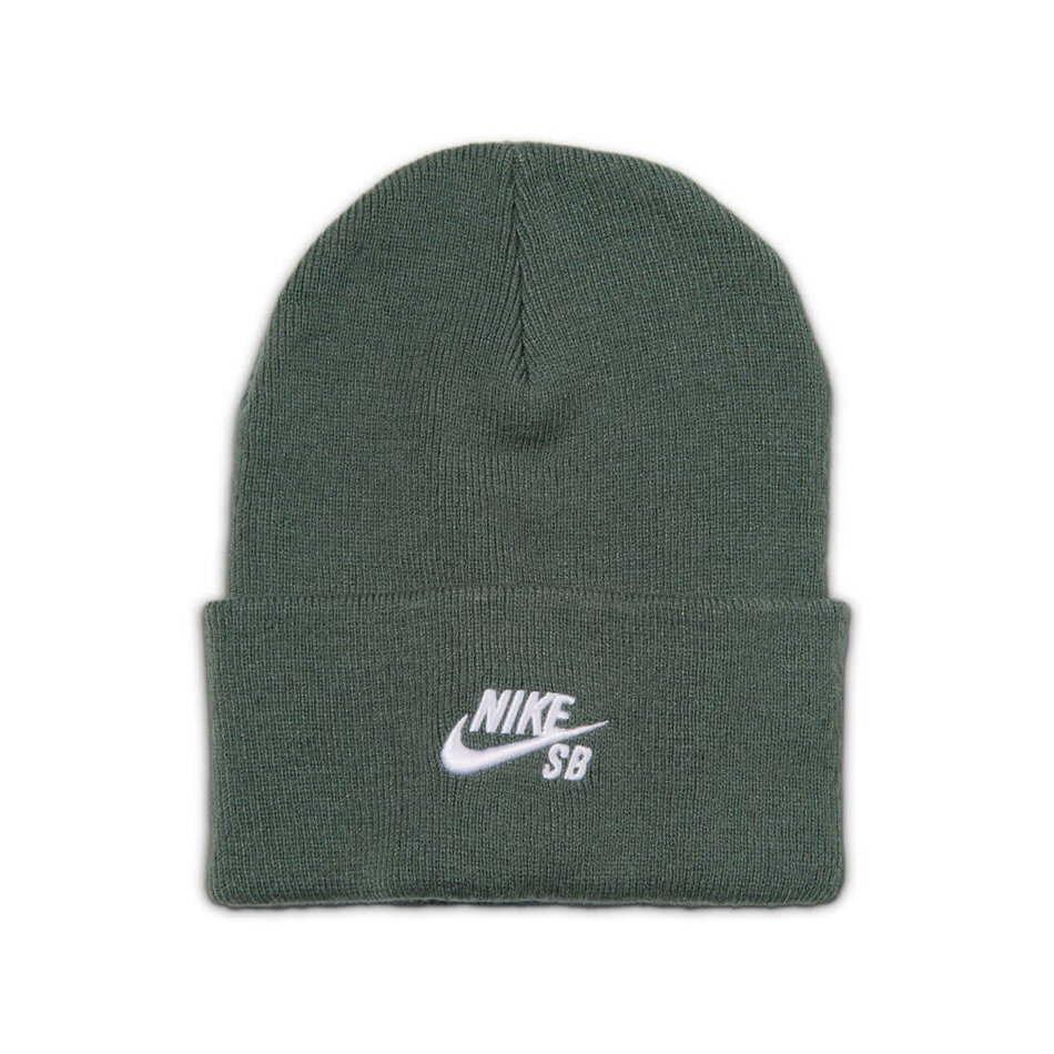 Nike SB Peak Beanie Camo Green/White